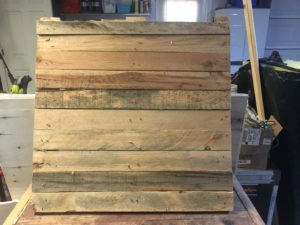 blank pallet wood