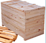 pallet wood crate